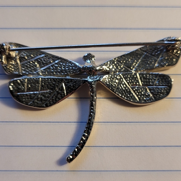 2 Vintage Dragon Fly Pendants - Picture 5 of 6